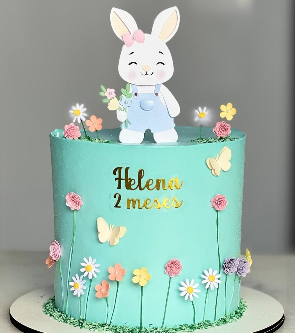 Topo de Bolo Páscoa 41 Somente Studio