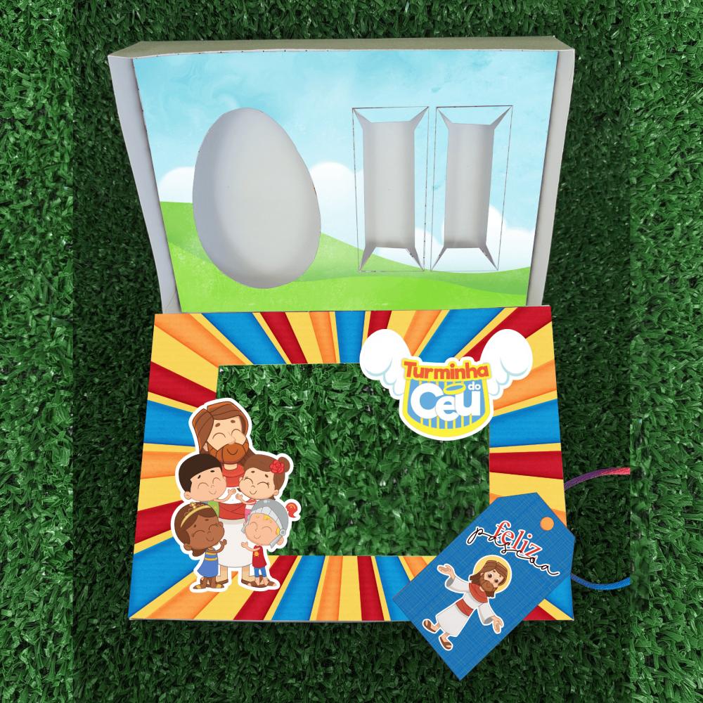 Arquivo de Corte Caixa Mini Confeiteiro Turminha do Céu 01 - STU