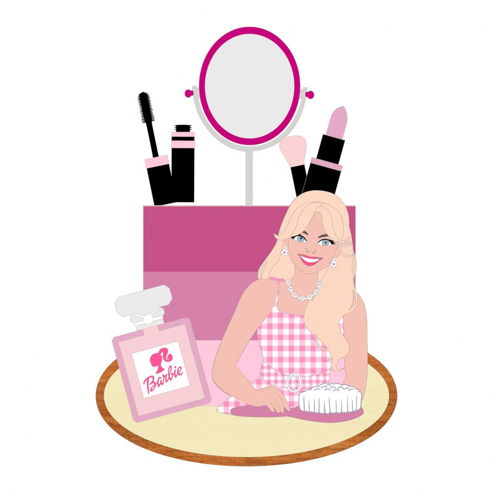 Topo de Bolo Barbie 37 Somente Studio
