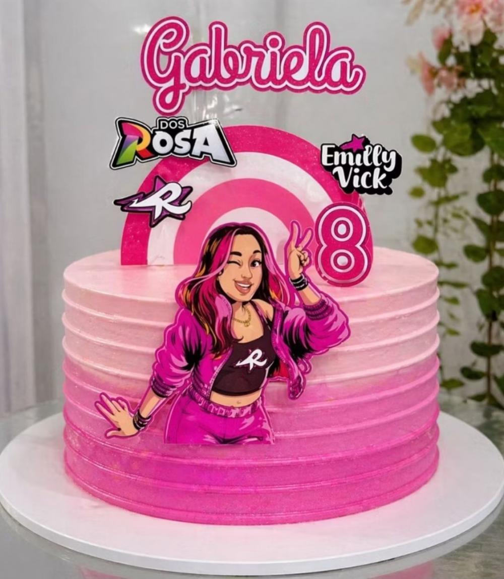 Topo de Bolo Emilly Vick 03 Studio/PDF/PNG