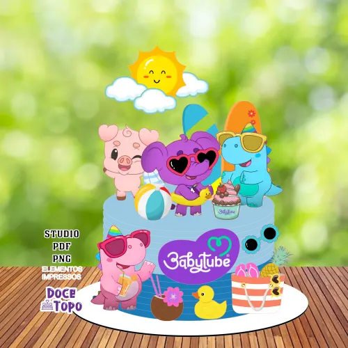 Topo de Babytube 01 Studio/PDF/PNG