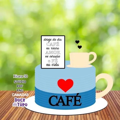 Topo de Bolo Café 01 Studio/PDF