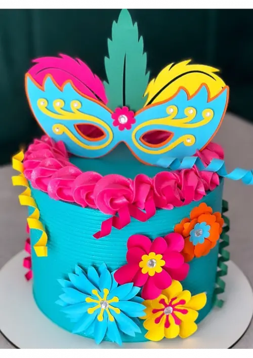 Topo de Bolo Carnaval 05 Studio/PDF/PNG