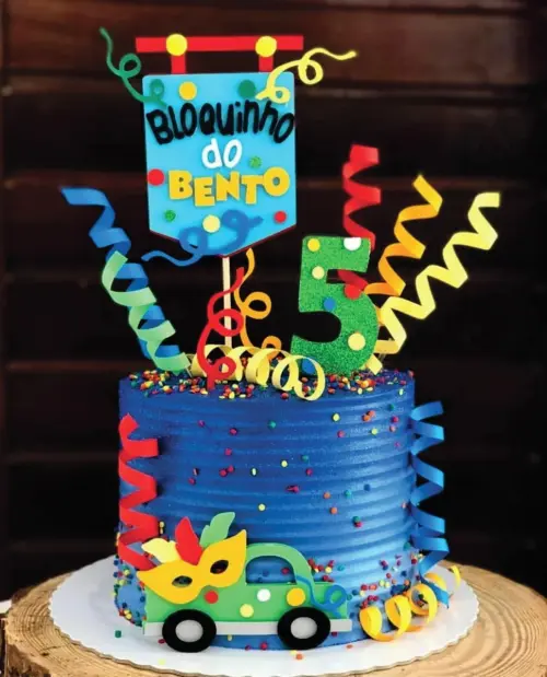 Topo de Bolo Carnaval 06 Studio/PDF/PNG