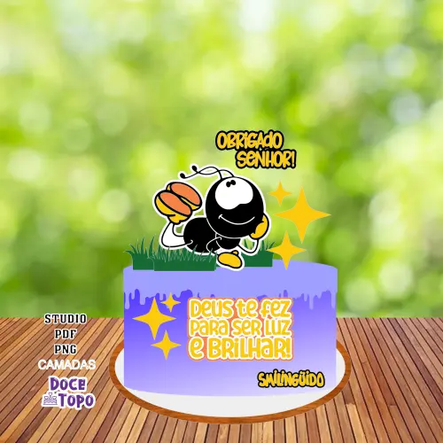 Topo de Bolo Smilinguido 02 Studio/PDF/PNG