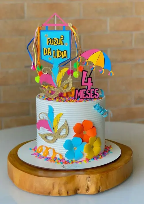 Topo de Bolo Carnaval 08 Studio/PDF/PNG