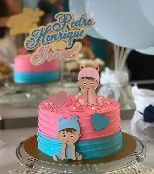 Topo de Bolo Chá Revelação 01 Studio/PDF