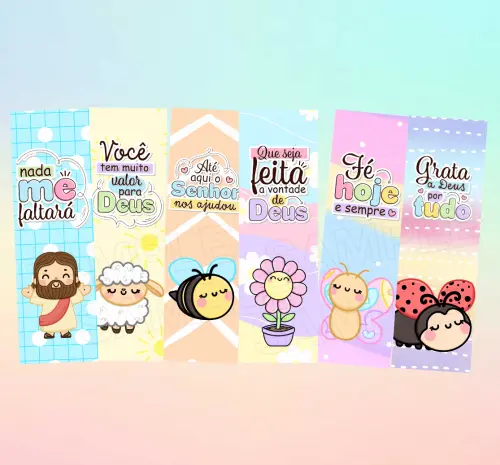 Arquivo Marcador de Páginas Religioso - PDF/PNG/STUDIO