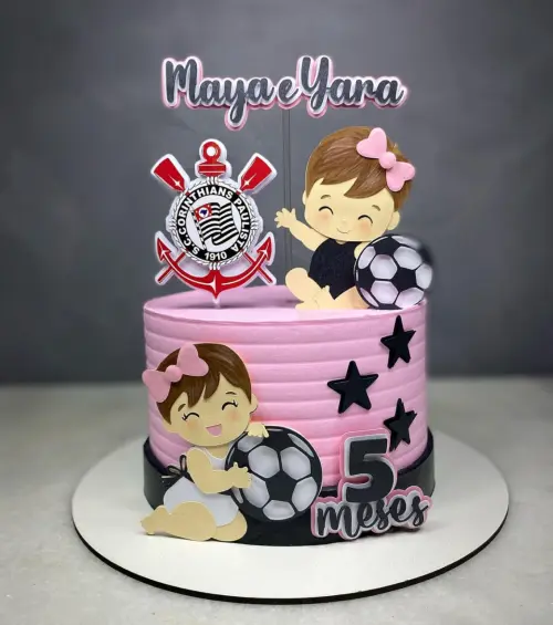 Topo de Bolo Corinthians 01 Studio/PDF/PNG