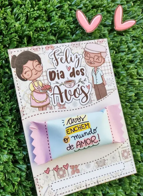 Arquivo Cartão Balinha Dia dos Avós STUDIO/PDF/PNG