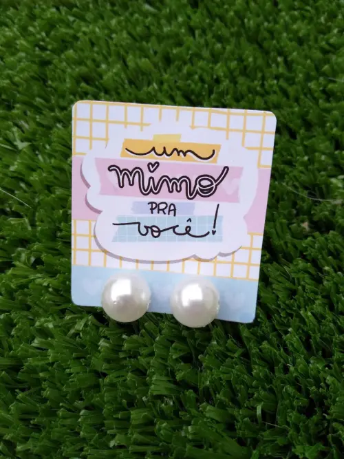 Arquivo Cartão Balinha Brinco Tag Clientes STUDIO/PDF/PNG