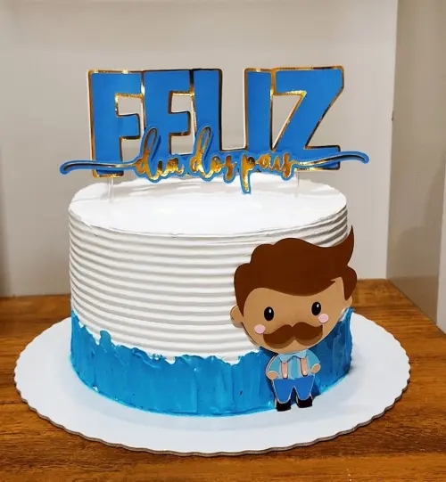 Topo de Bolo Dia dos Pais 01 Studio/PDF/PNG