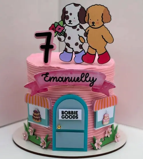 Topo de Bolo Bobbie Goods 01 Studio/PDF/PNG