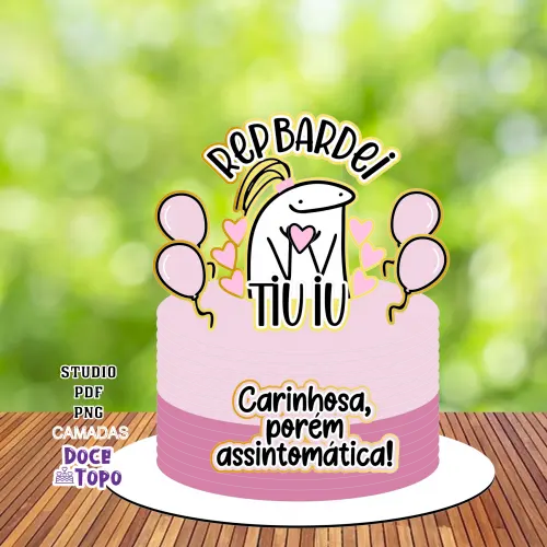 Topo de Bolo Flork 04 Studio/PDF/PNG
