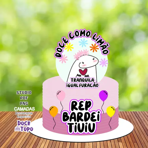 Topo de Bolo Flork Rep Bardei 01 Studio/PDF/PNG