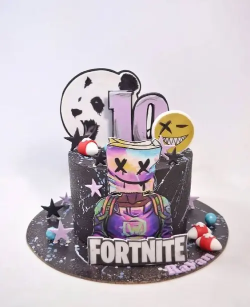 Topo de Bolo Fotnite 02 Studio/PDF/PNG