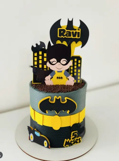 Topo de Bolo Batman 18 Studio/PDF/PNG