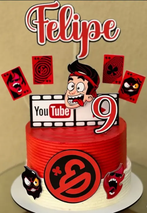 Topo de Bolo Enaldinho 03 Studio/PDF/PNG