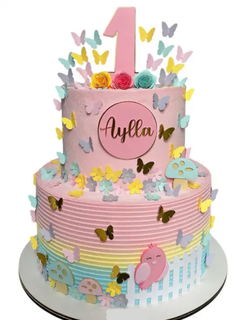 Topo de Bolo Jardim Encantado 06 Studio/PDF/PNG