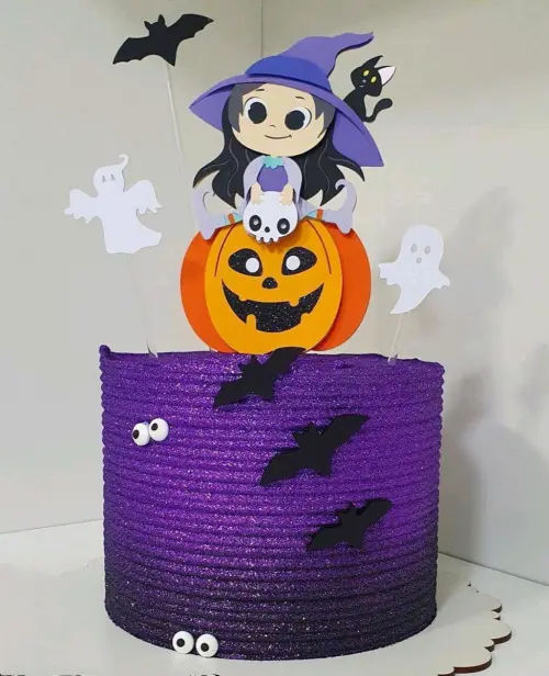 Topo de Bolo Halloween 19 Studio/PDF/PNG