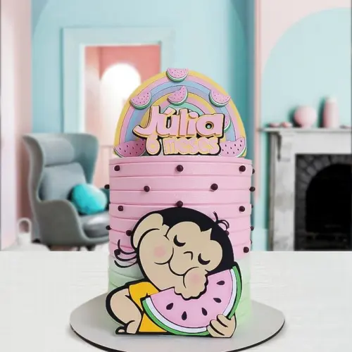 Topo de Bolo Magali 03 Studio/PDF/PNG