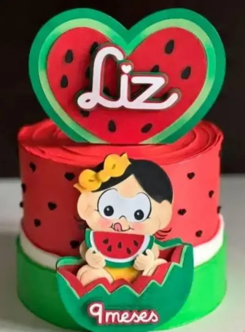 Topo de Bolo Magali 07 Studio/PDF/PNG