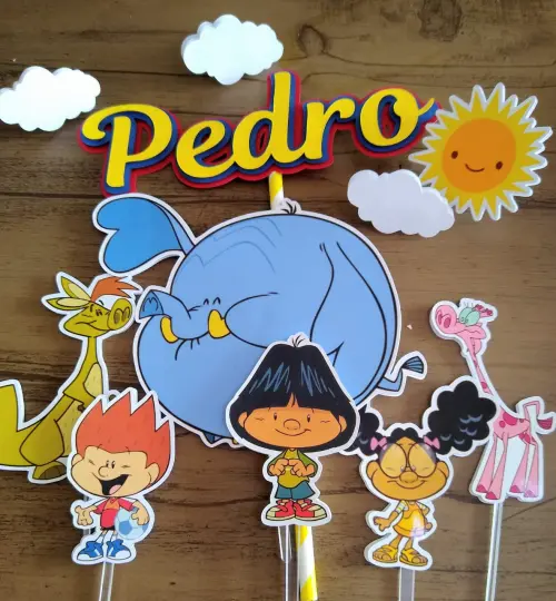 Topo de Bolo Meu Amigãozão 01 Studio/PDF/PNG