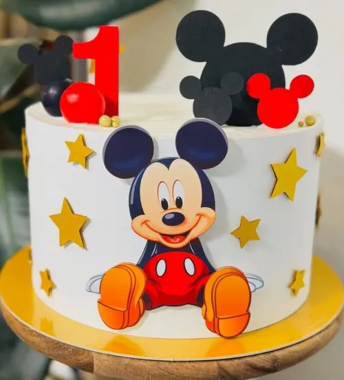 Topo de Bolo Mickey 03 Studio/PDF/PNG