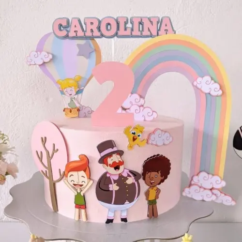 Topo de Bolo Mundo Bita 03 Studio/PDF/PNG