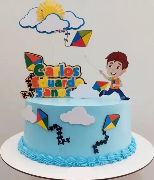 Topo de Bolo Pipa 01 Studio/PDF/PNG