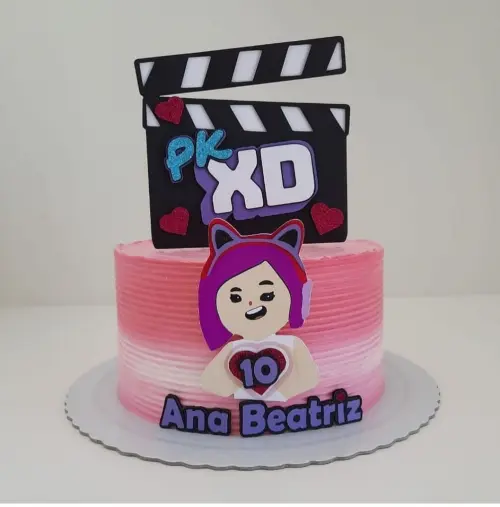 Topo de Bolo PKXD 01 Studio/PDF/PNG