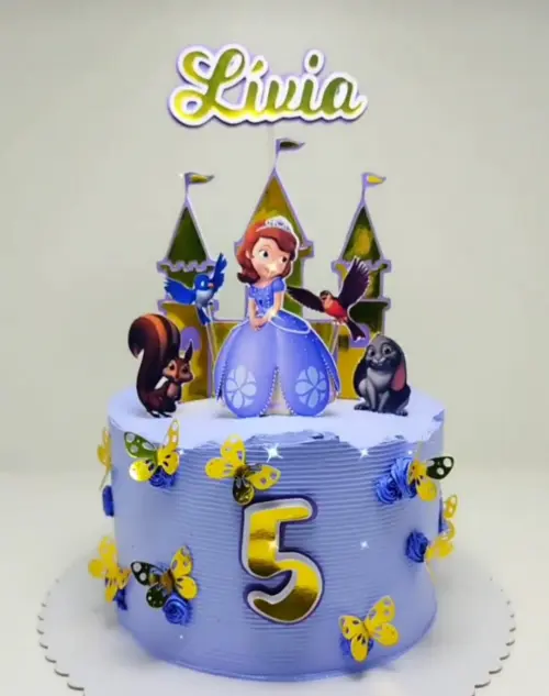 Topo de Bolo Princesa Sofia 02 Studio/PDF/PNG