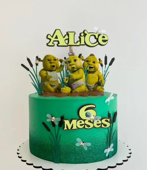 Topo de Bolo Shrek 02 Studio/PDF/PNG