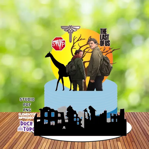 Topo de Bolo The Last of Us 01 Studio/PDF/PNG