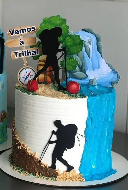 Topo de Bolo Trilha 01 Studio/PDF/PNG