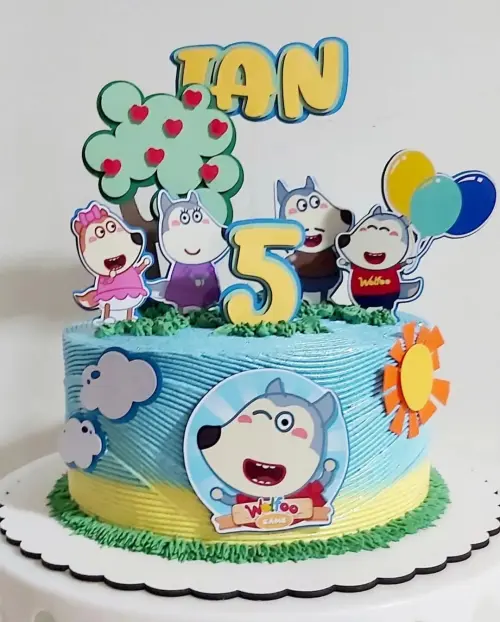 Topo de Bolo Wolfoo 01 Studio/PDF/PNG