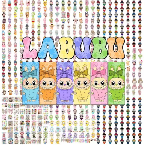 Kit Digital Labubu Mega Bundle 5000 PNG+SVG