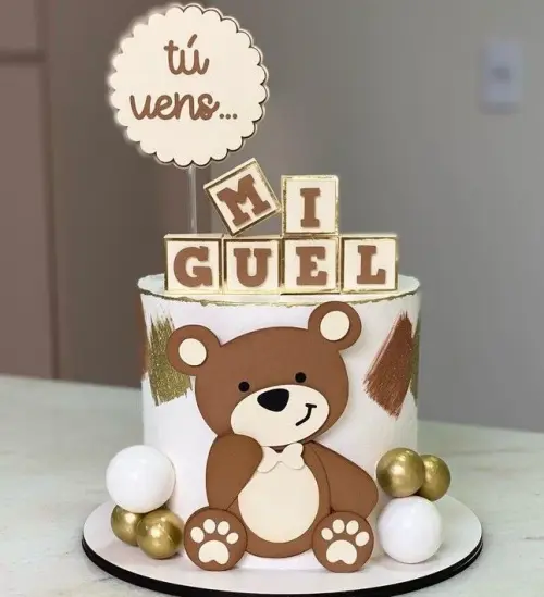 Topo de Bolo Chá de Bebê 06 Studio/PDF/PNG