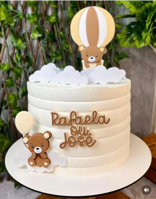 Topo de Bolo Chá Revelação 15 Studio/PDF/PNG