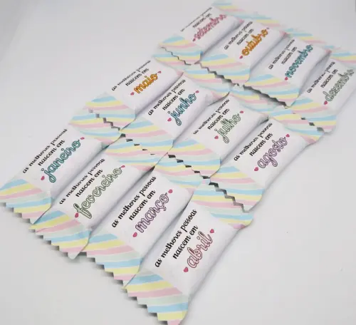 Arquivo Balinha Mês Aniversário PDF/PNG