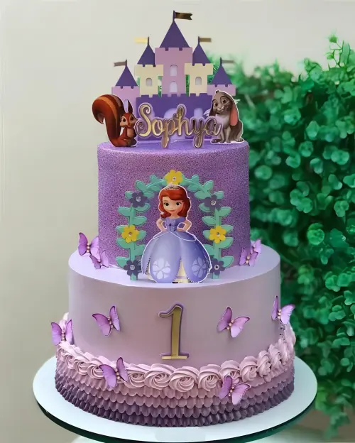 Topo de Bolo Princesa Sofia 03 Studio/PDF/PNG