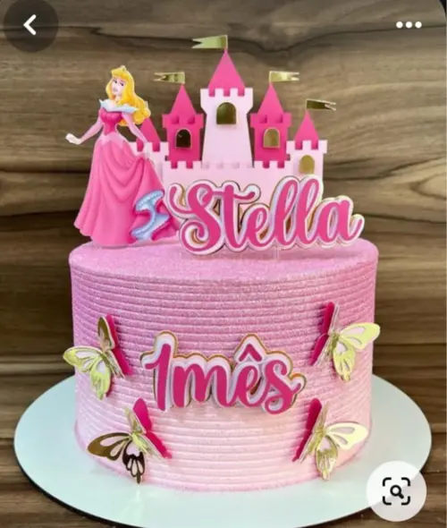 Topo de Bolo A Bela Adormecida 03 Studio