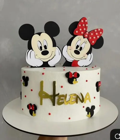 Topo de Bolo Mickey e Minnie 02 Studio/PDF/PNG