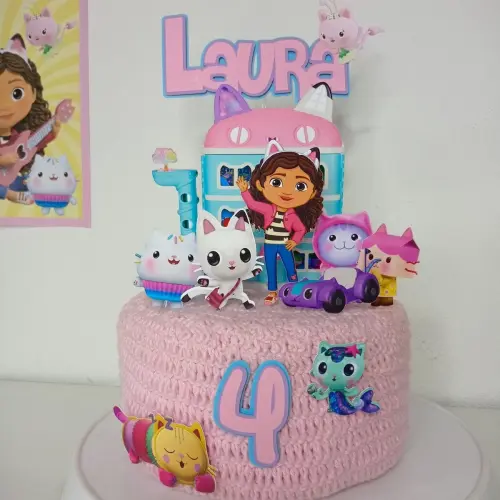 Topo de Bolo A Casa Mágica da Gabby 04 Somente Studio