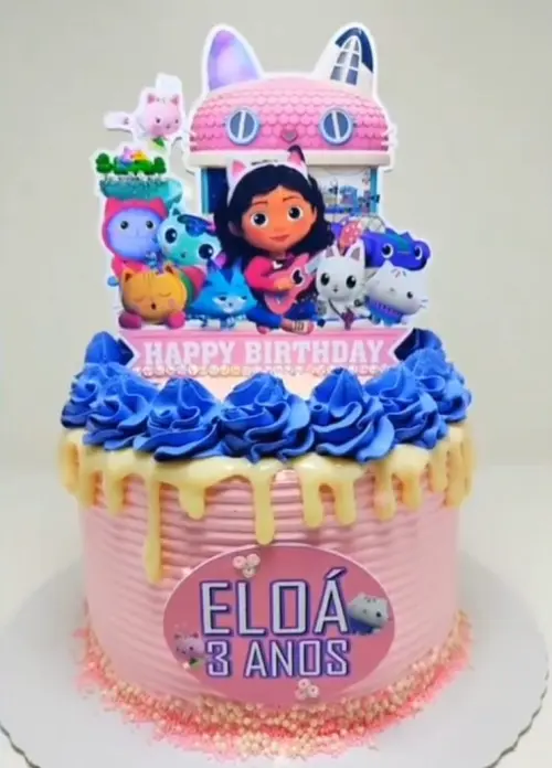 Topo de Bolo A Casa Mágica da Gabby 05 Somente Studio