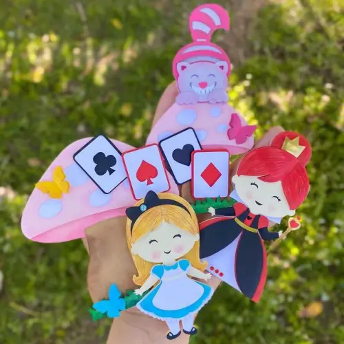 Topo de Bolo Alice 17 Somente Studio