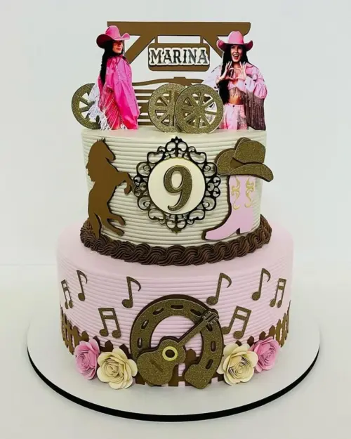 Topo de Bolo Ana Castela 09 Somente Studio