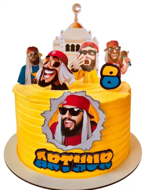 Topo de Bolo Mussoumano 02 Studio/PDF/PNG