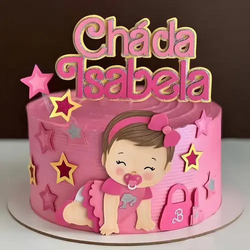 Topo de Bolo Barbie 31 Somente Studio