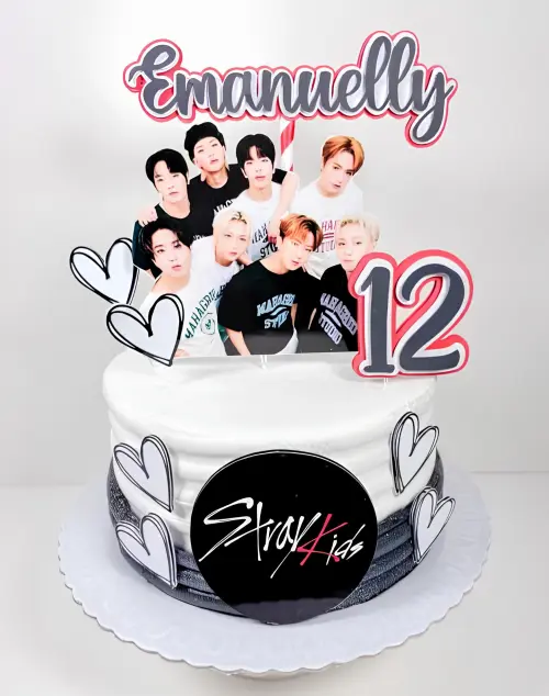 Topo de Bolo Stray Kids 02 Studio/PDF/PNG